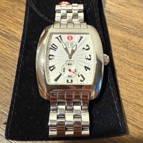 100% Authentic Michele Urban Deco Stainless Steel Watch UNISEX  - Gently Worn main image 7